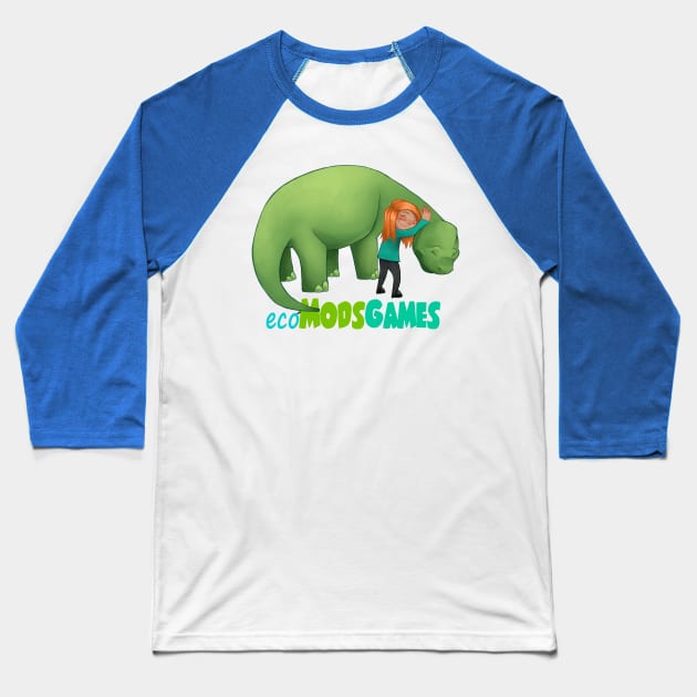 Hug A Friend! - Bronto With Girl Edition - With Extra Love Baseball T-Shirt by eco